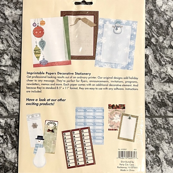 Snowman Lasersheets Printable Paper - Picture 7 of 8